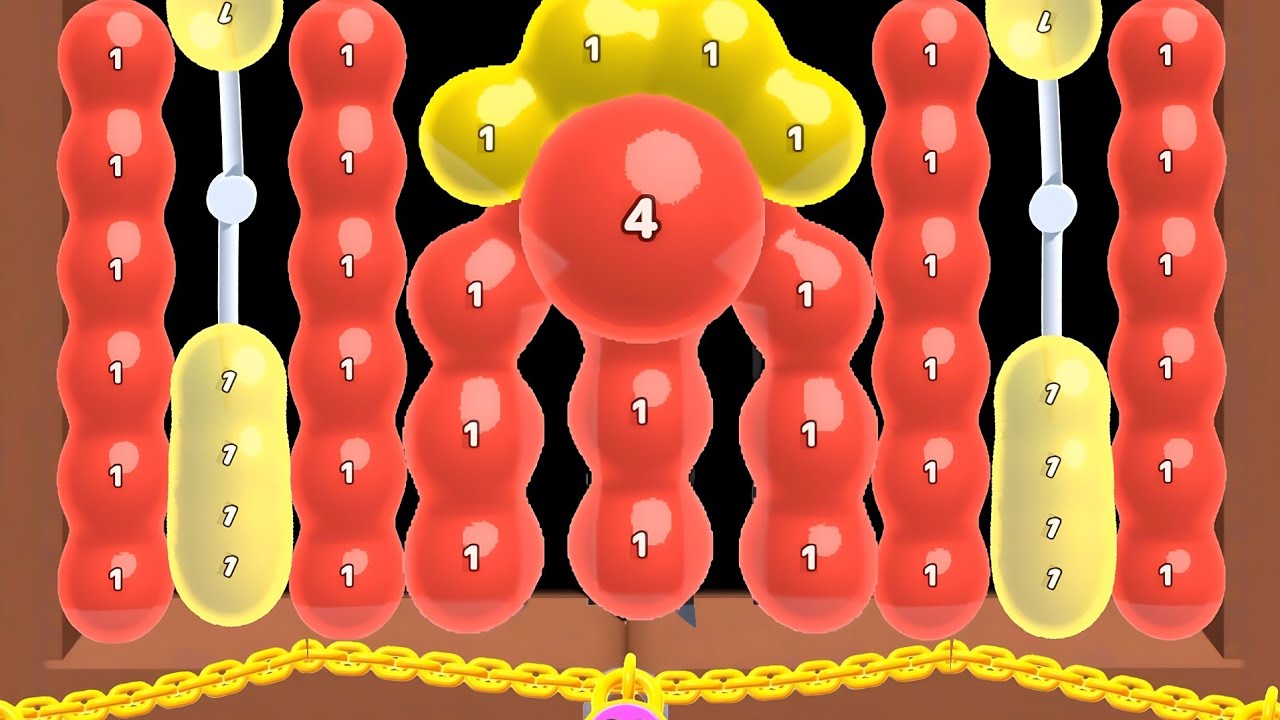 🛑 Melty Bubble (blob merge 3d) 🆚 Huggy story - Huggy wuggy puzzle story 2048 gameplay part #61