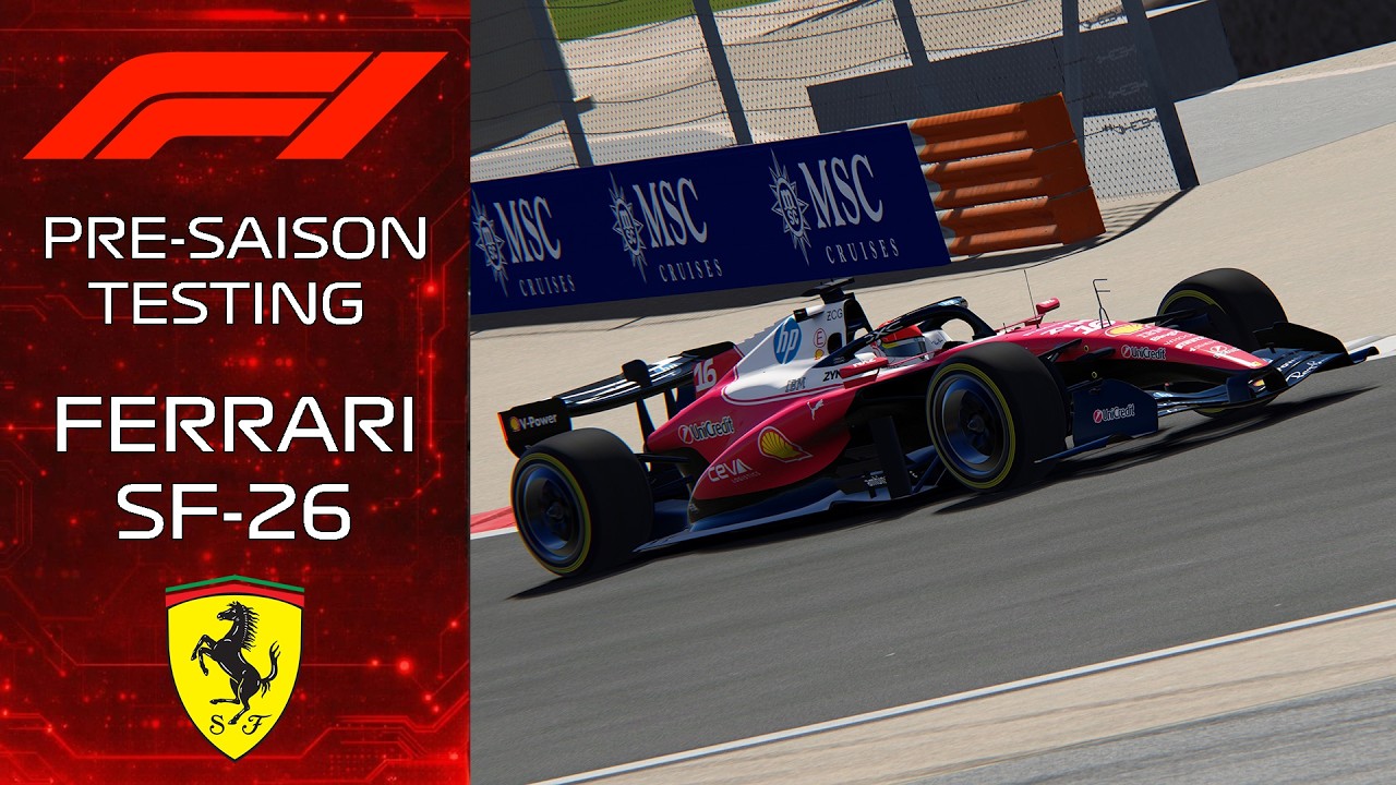 F1 2026 Pre-Saison FERRARI SF-26 | Assetto Corsa Onboards