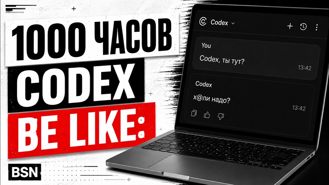 1000 часов Codex за 5 минут