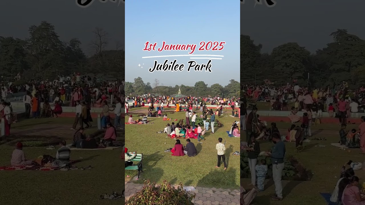 1st January 2025 Jubilee Park Jamshedpur #jamshedpur #jubleepark
