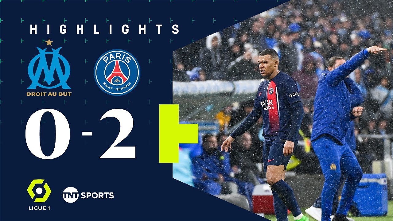 Mbappé subbed AGAIN as 10-man Parisians win 👀 | Marseille 0-2 PSG | Ligue 1 Match Highlights