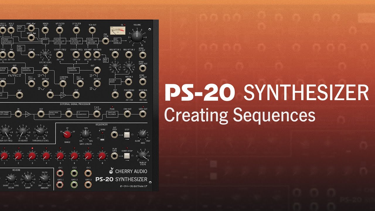 Cherry Audio PS-20 | Creating Sequences & Using The Patch Panel