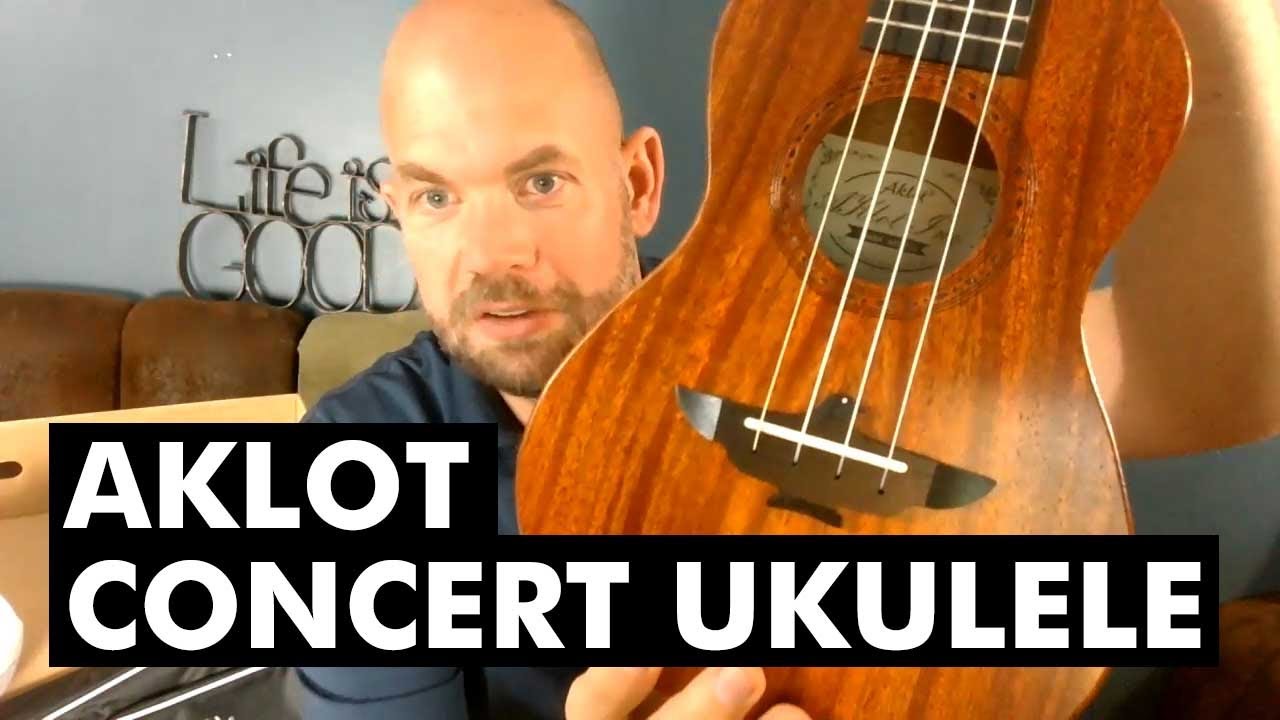 Aklot Concert Ukulele starter kit review