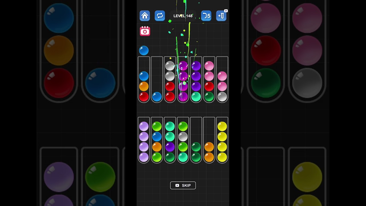 Ball Sort Puzzle Level 148 | Ball Sort Puzzle - Color Game