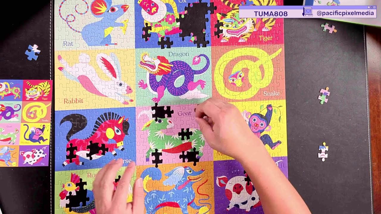 500pc Jigsaw Puzzle - Chinese Zodiac