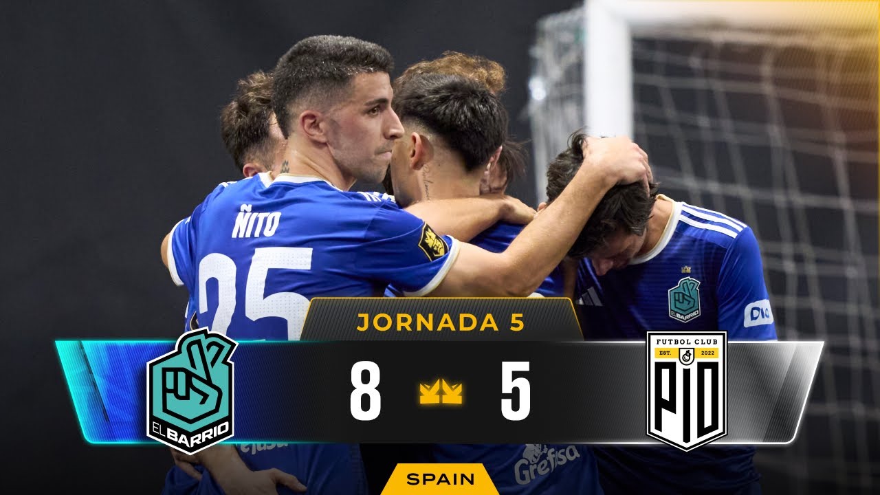 El Barrio de ADRI CONTRERAS VS PIO FC de RIVERS | Partido completo Jornada 5 (8-5)