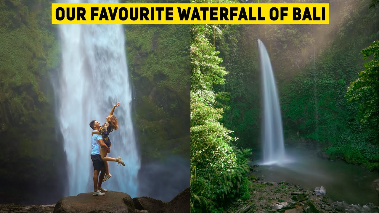 Best and Must Visit Waterfall In Bali - Things To Do In Ubud | Nung Nung Waterfall