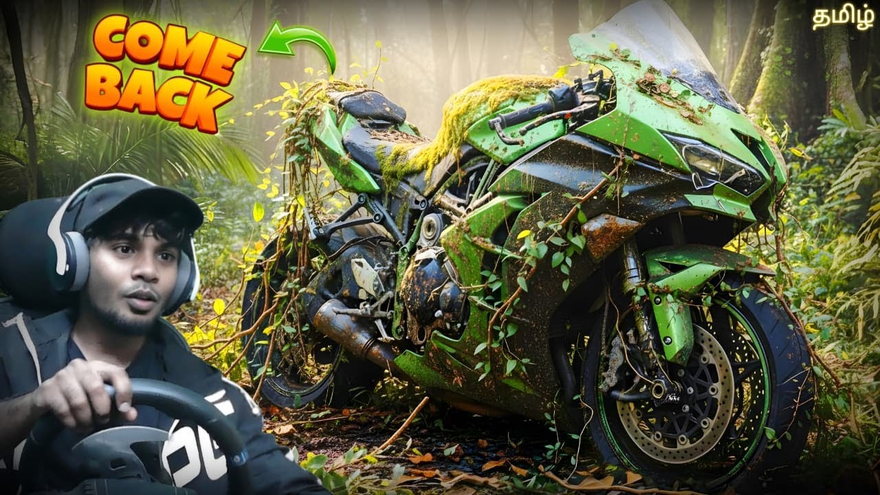 I Exchanged My Ford Rally Car for an Abandoned Ninja H2 and Brought It Back to Life! 🏍🔥