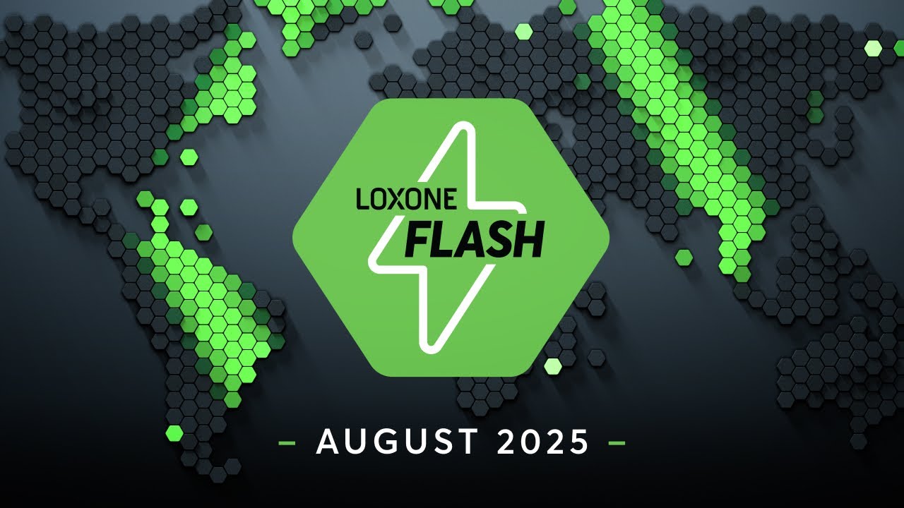 New Product Highlights, Fan Control & Smart School Integration | Loxone Flash ⚡️ August 2025