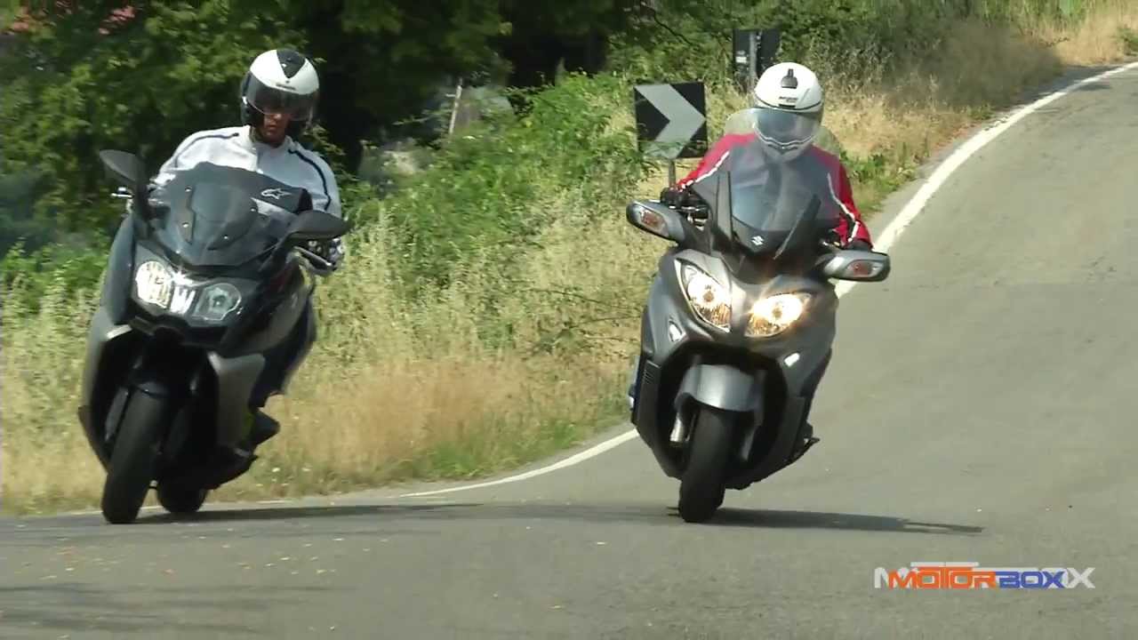 Suzuki Burgman 650 vs BMW C 650 GT