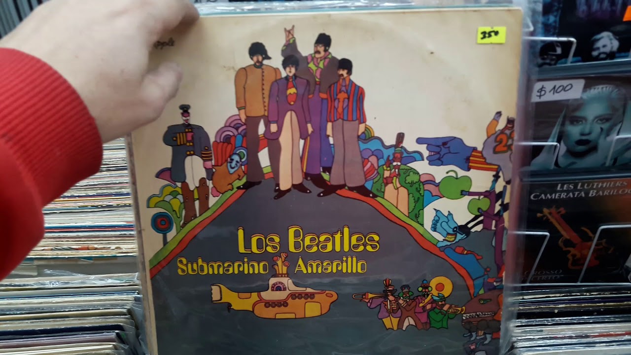 LP Vinilos en Disqueria LA CUEVA MUSICAL Buenos Aires. Argentina