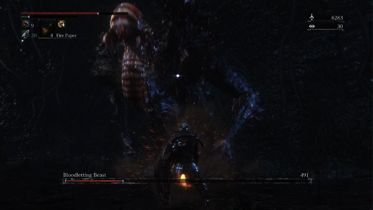 Bloodborne_ bloodletting beast