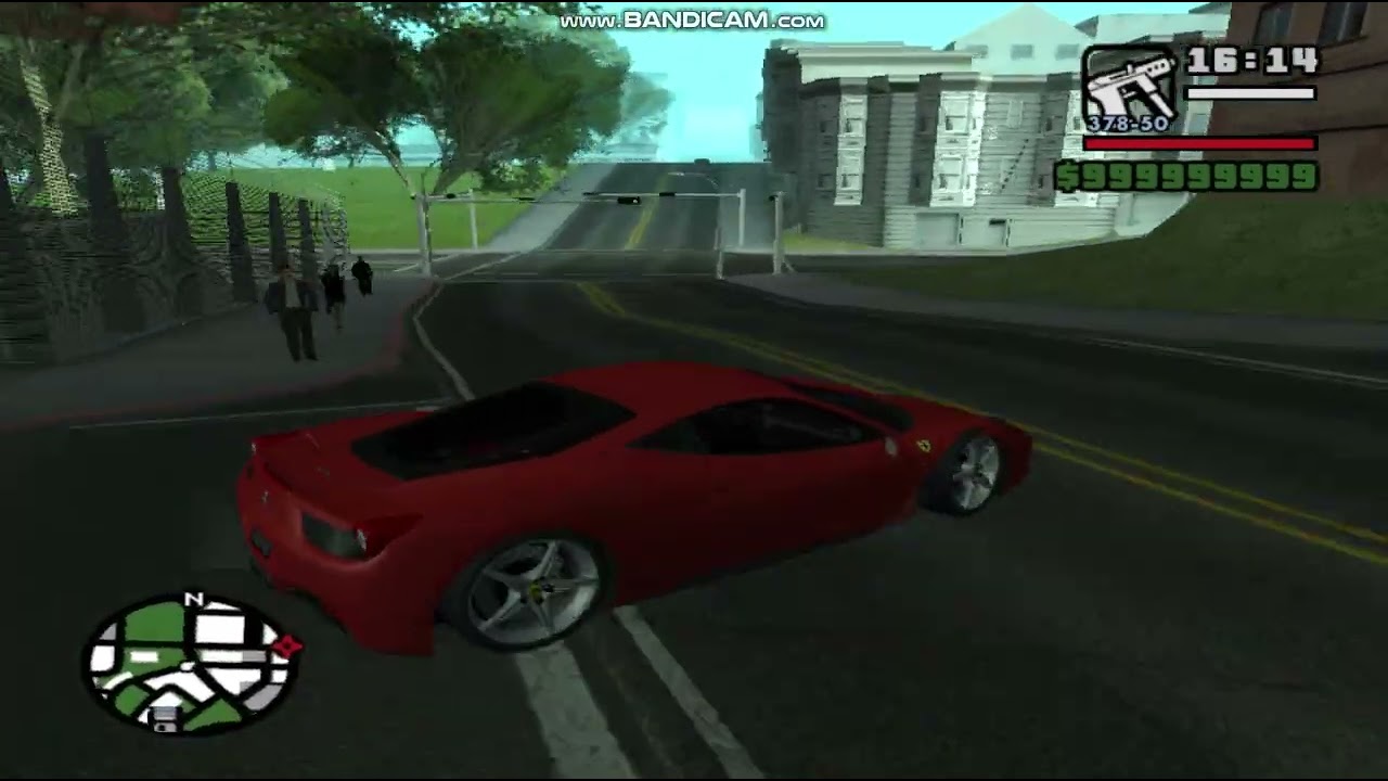 Grand Thef Auto San Andreas ferrari italia