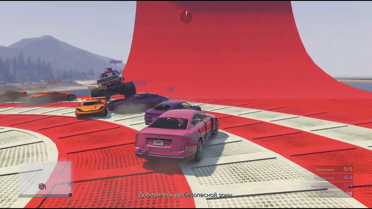 Игра в Кальмара?🤣🔥🚘 Sumo Remix #gta #sumoremix #gtaonline 