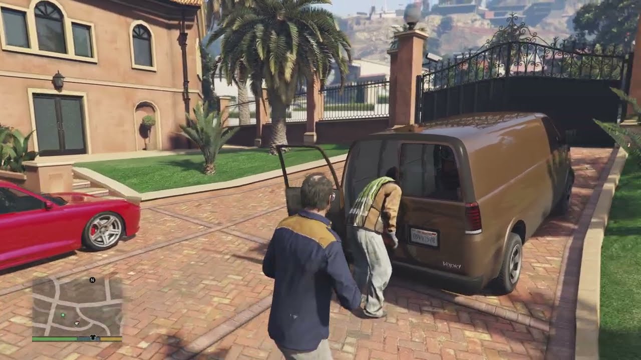 Grand Theft Auto V PS5 Free-roam Gameplay #52