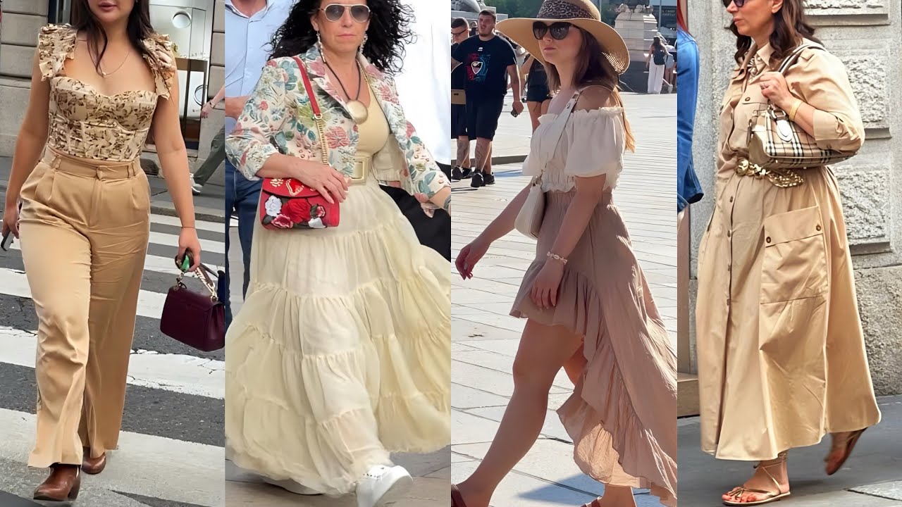 SUMMER 2025 ITALIAN STREET FASHION 🇮🇹 HOW TO STYLE LIKE MILAN FASHIONISTAS | LUXURY SHOPPING TRENDS