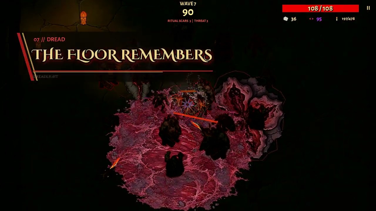 Dreadlight Brotato like 60 Second Gameplay Trailer