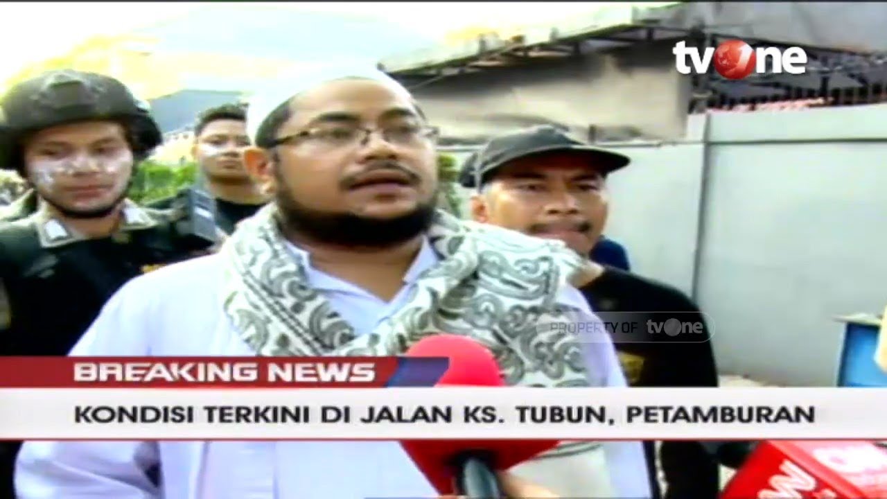 Komentar Ketua FPI Terkait Ricuh di Kawasan Petamburan