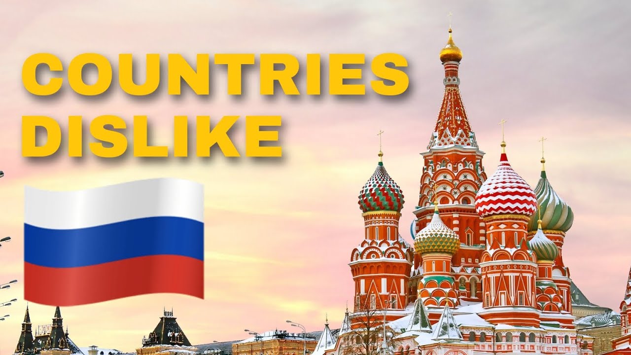 🇷🇺 Top 10 Countries that Hate 😠 Russia | Includes USA Turkey & Ukraine | Yellowstats 🇷🇺