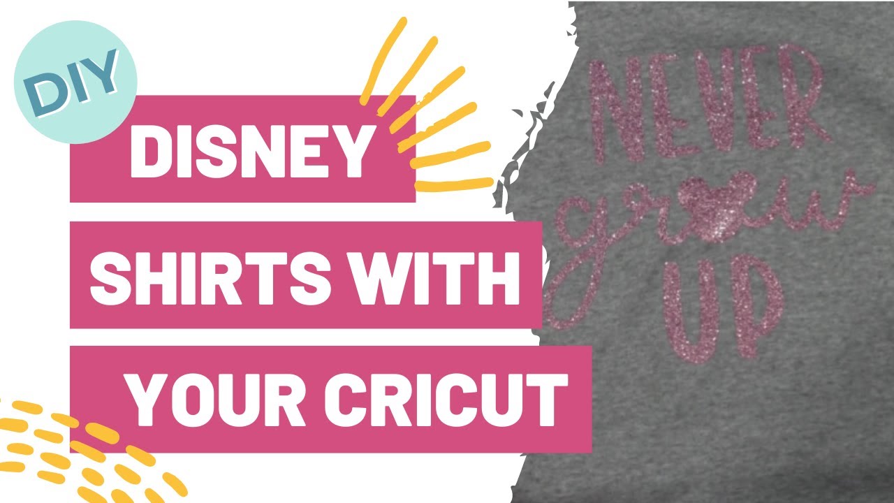DIY DISNEY SHIRTS WITH YOUR CRICUT!