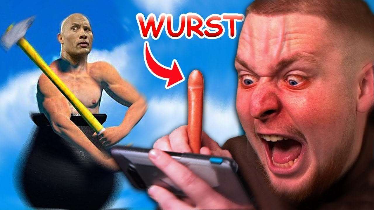 Mein WÜRSTCHEN ist mein Joystick | Getting Over It