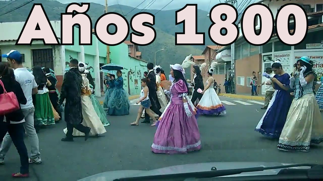 Asi se vestian en los a&ntilde;os 1800