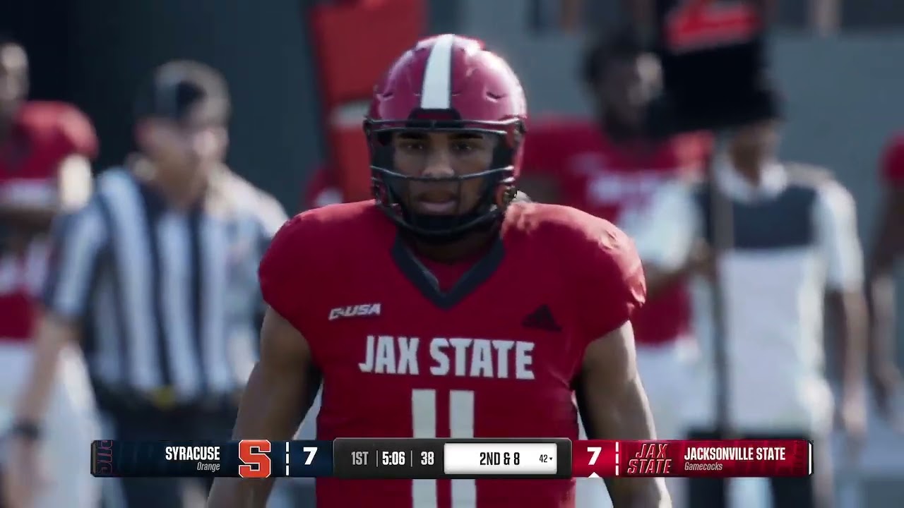 College Football 25 FullGame-Syracuse Vs. Jacksonville State (American Heritage Conference) Game 2