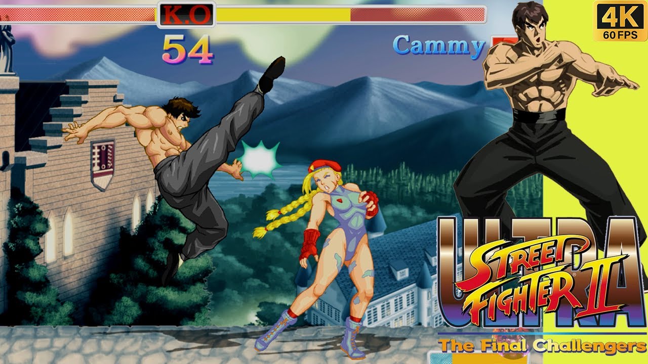 Ultra Street Fighter 2 (2017) - Acade Mode Walkthrough - Fei Long - 4k 60FPS.