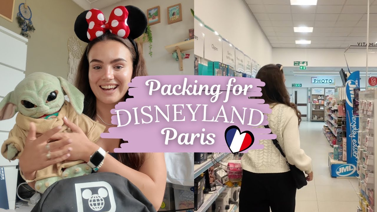 СОБРАЙТЕСЬ С МНОЙ: ДИСНЕЙЛЕНД В ПАРИЖЕ 2025🇫🇷✨Моё первое видео на YouTube! Костюмы Disney, поездк...