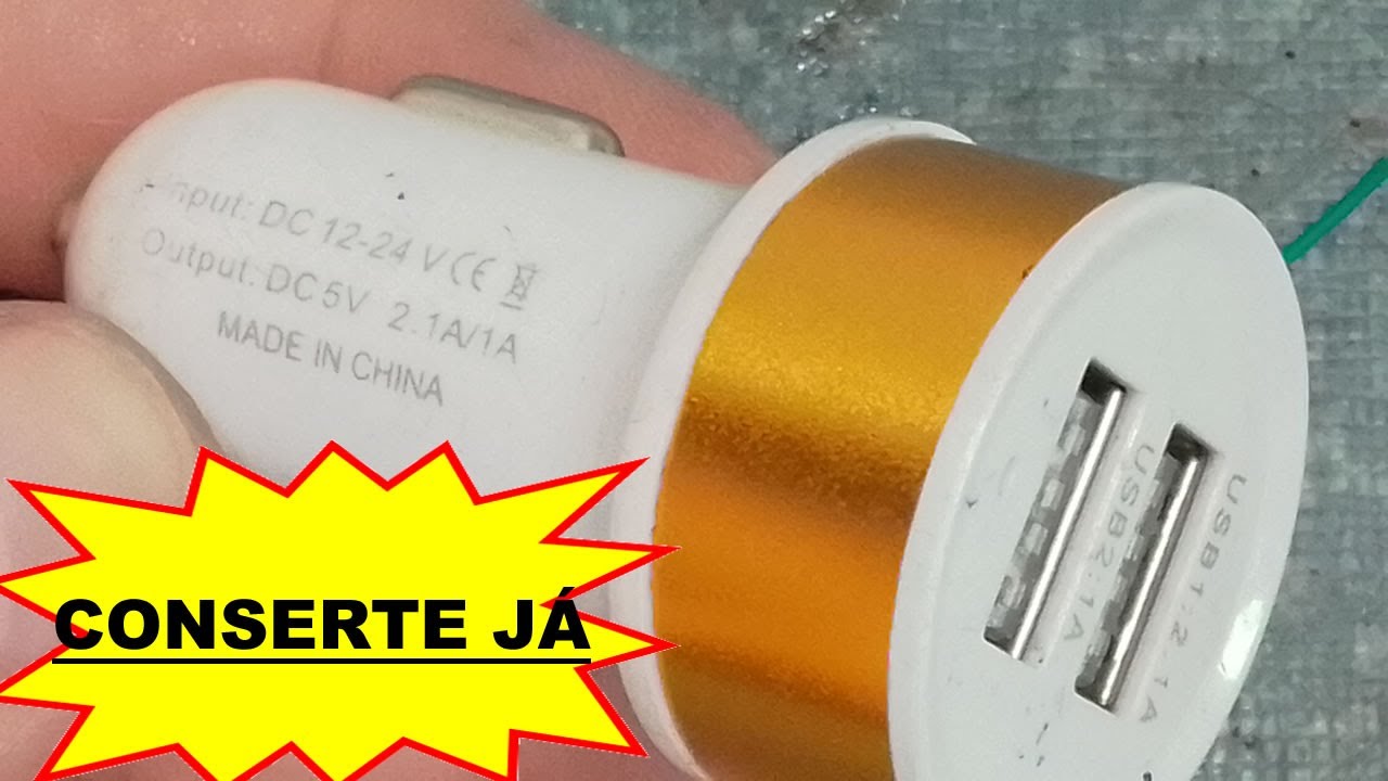🔧 FÁCIL! Como Consertar Carregador de Celular em Casa (Passo a Passo Simples!)