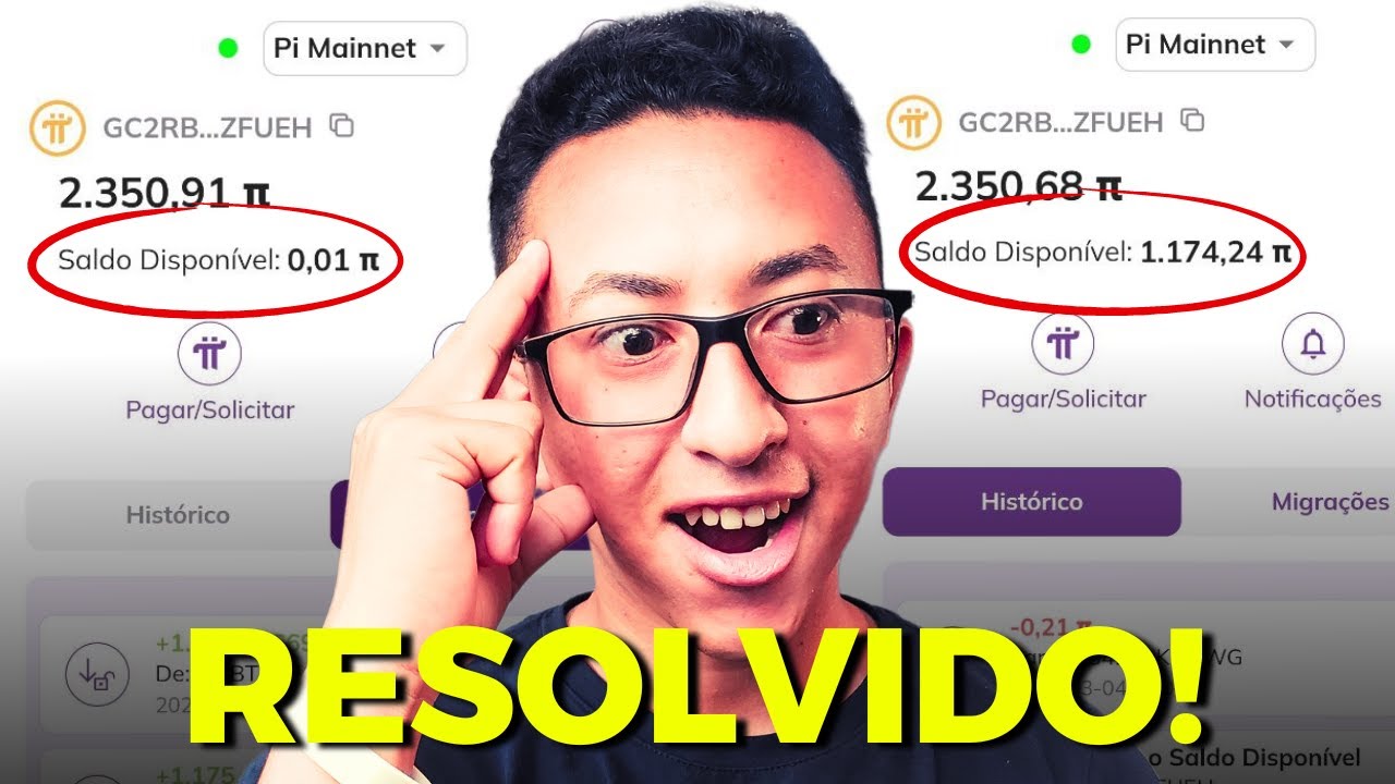 Pi Network: Minhas Moedas Foram Migradas para Minha Carteira, mas est&aacute; como 