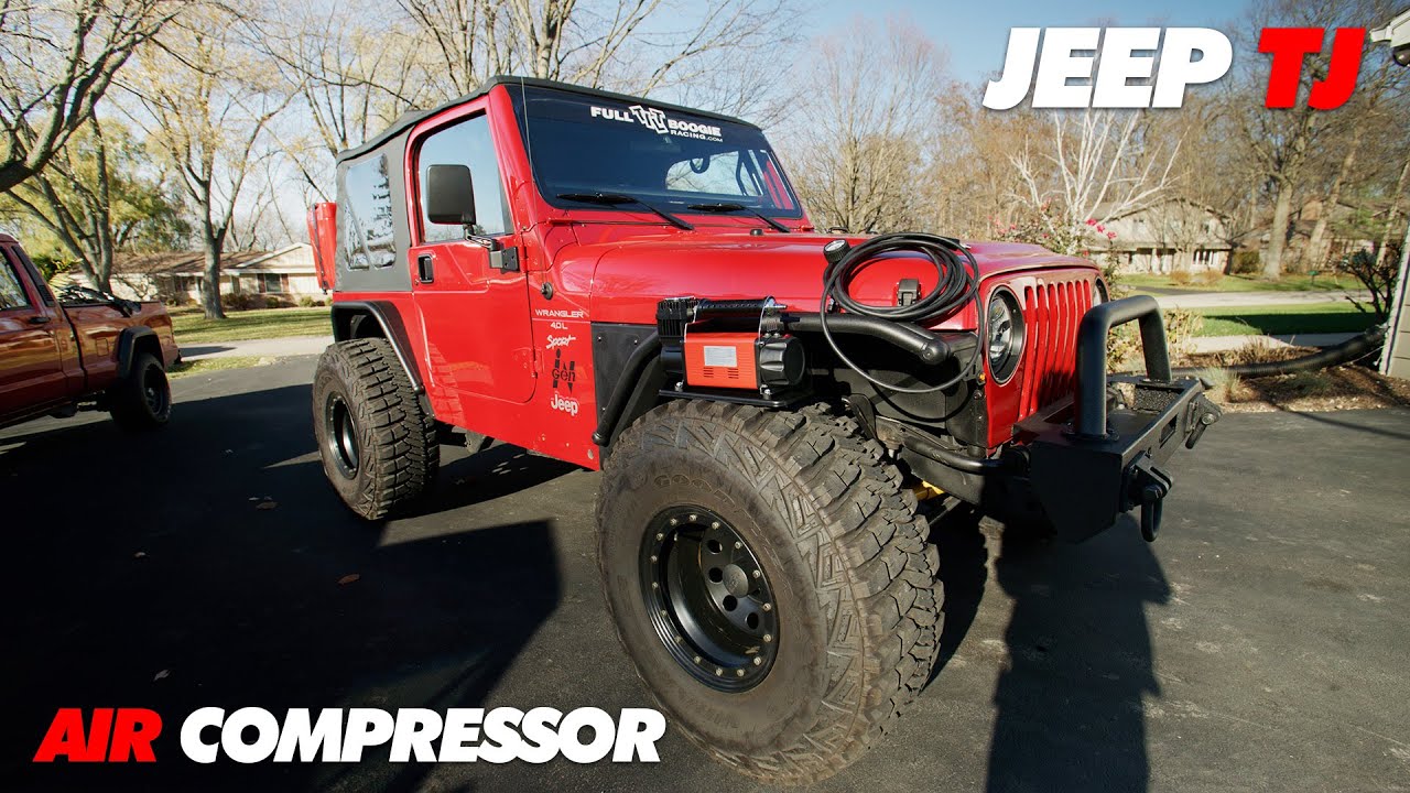 Mini Air Compressor Jeep TJ