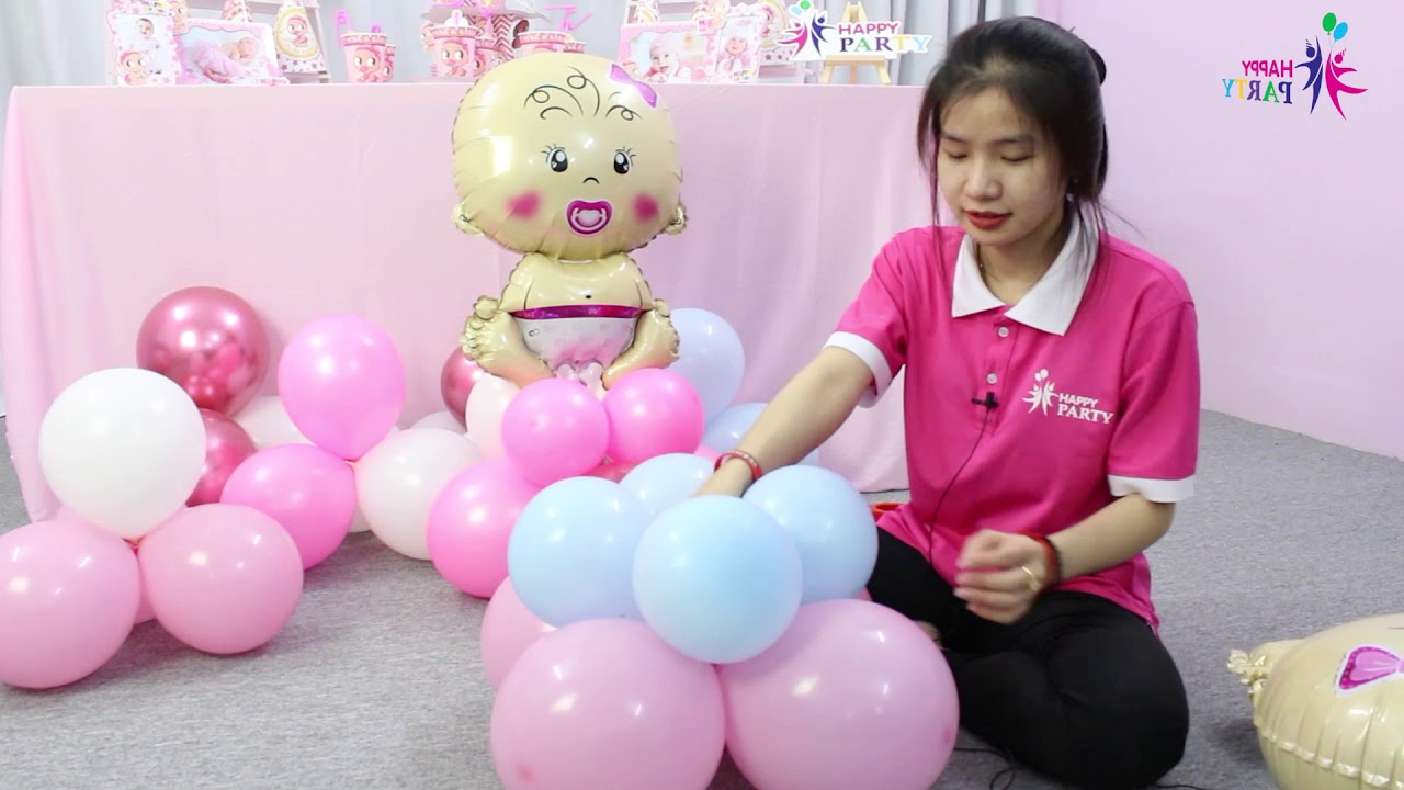 Cách Tạo Bóng Trang Trí - Kết Bóng Đơn Giản - Happy Party
