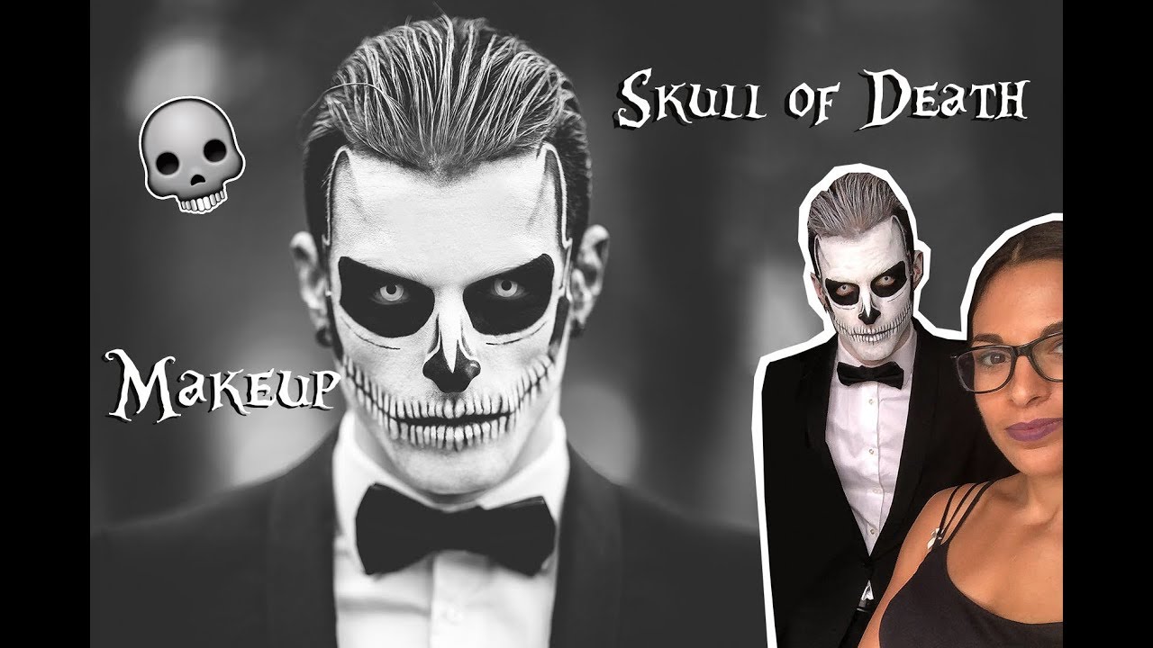 TÊTE DE MORT 💀 SKELETON MAKEUP ⚰️