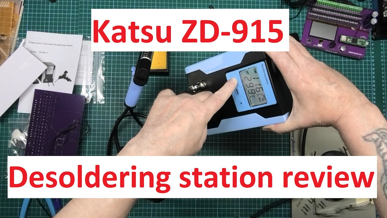 Обзор демонтажной станции Katsu ZD-915