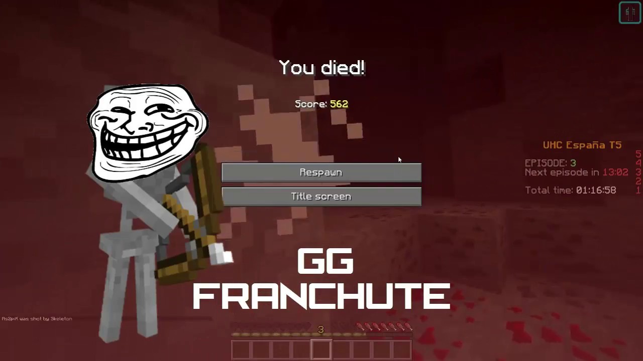 UHC España Vs Francia[Todas las muertes]