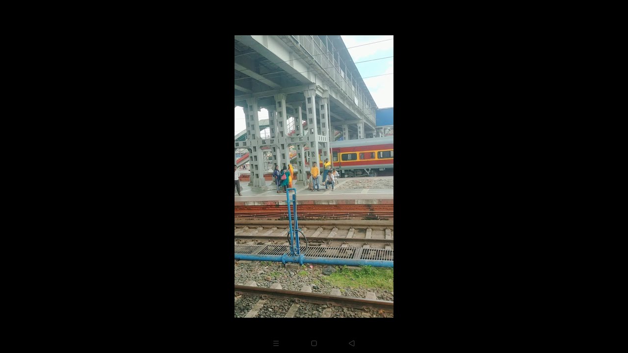 Sahibganj station railway train 🚆😥🔥😊 #shorts #youtubeshorts #shortsvideo #vlogshorts #viralvideo