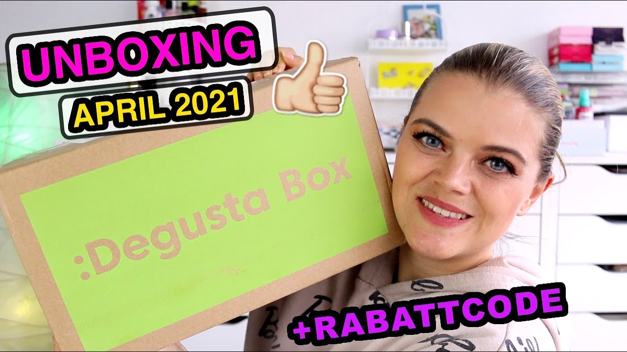 DEGUSTA BOX APRIL 2021 |+RABATTCODE