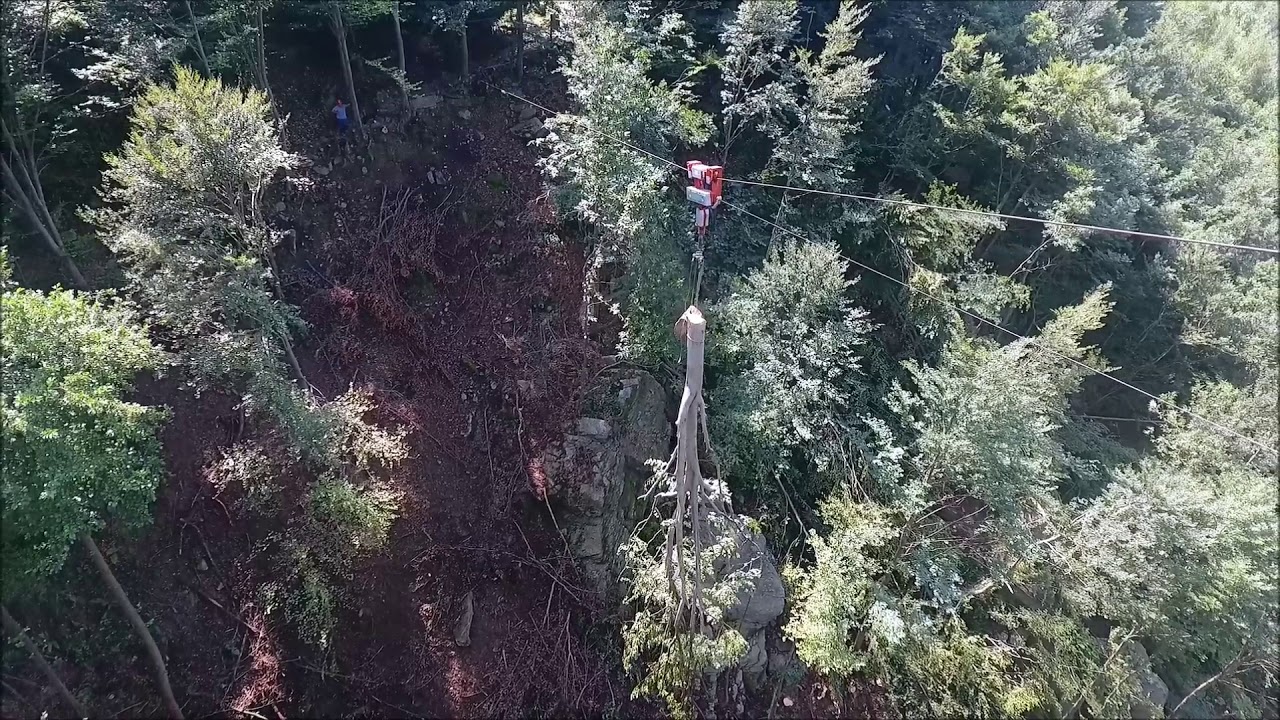 esbosco con teleferica coazze 2018