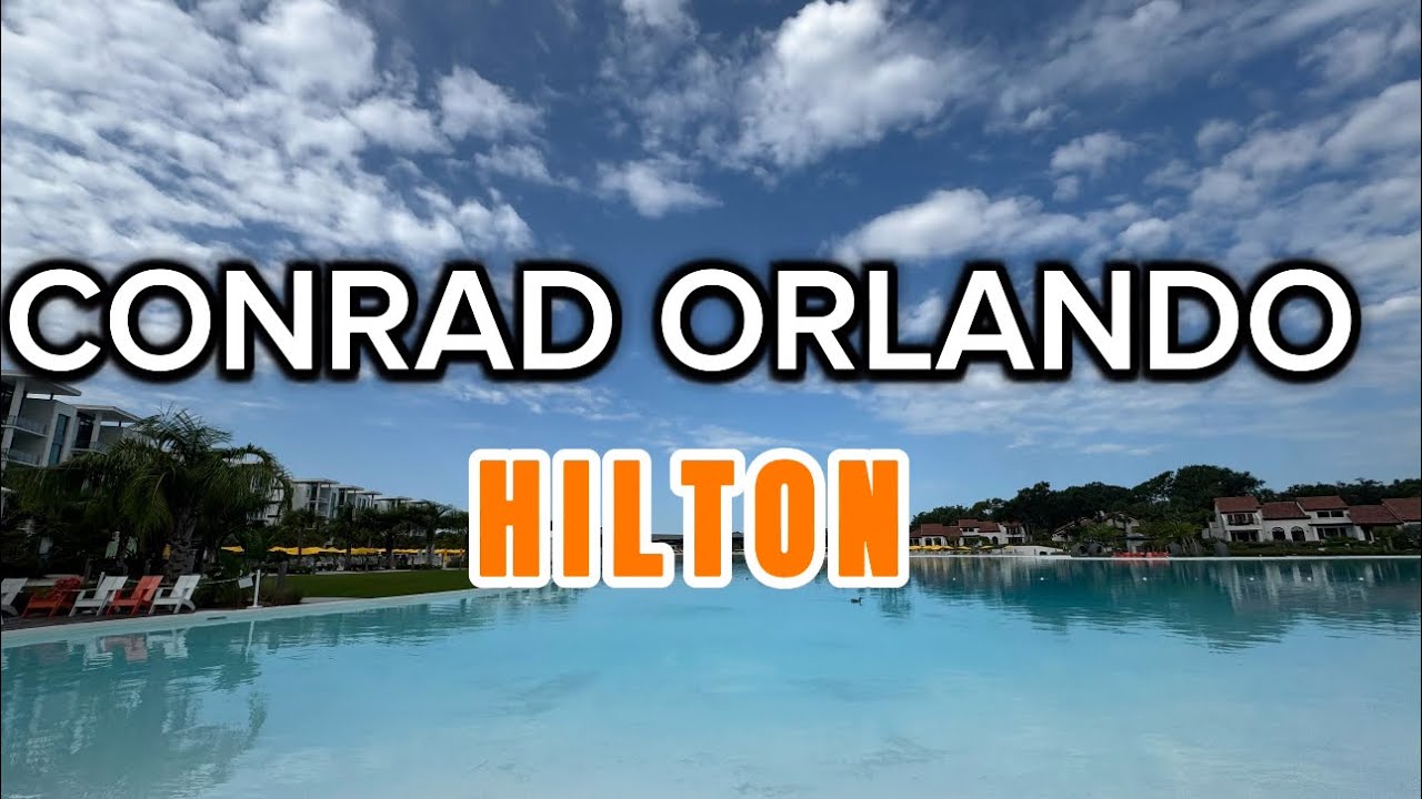 Conrad Orlando Hotel Tour | Luxury Stay at Evermore Resort Florida