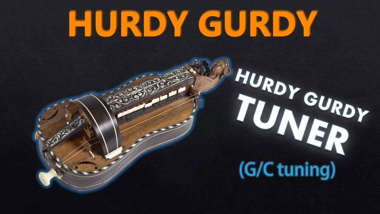Hurdy Gurdy Tuner - G/C Tuning (A=440)