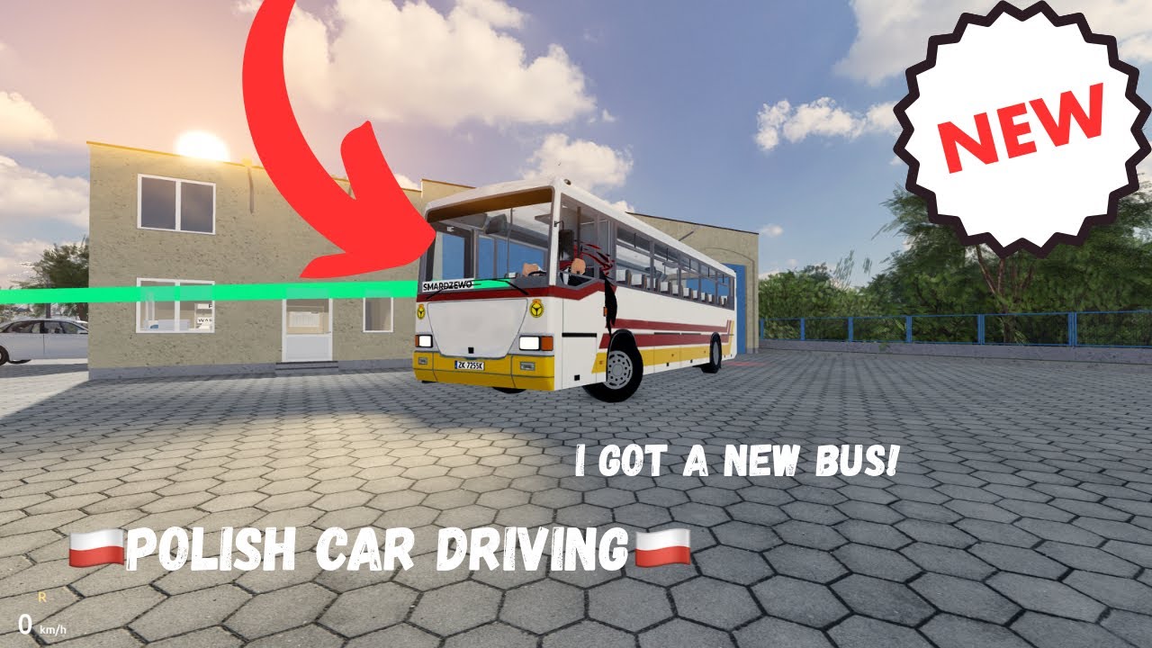 🚌I Got A New Bus🚌|🇵🇱Polish Car Driving🇵🇱|(Roblox)
