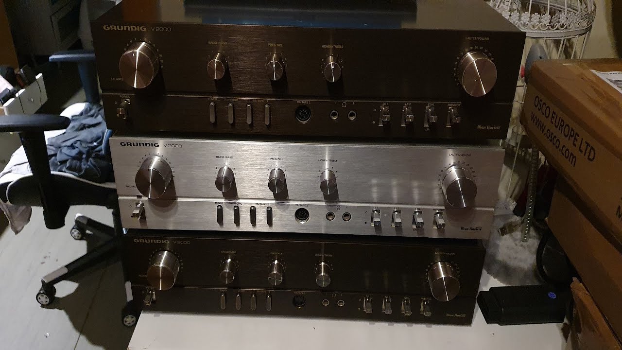 Grundig V2000 drei Stück revidiert (neu hochgelade)