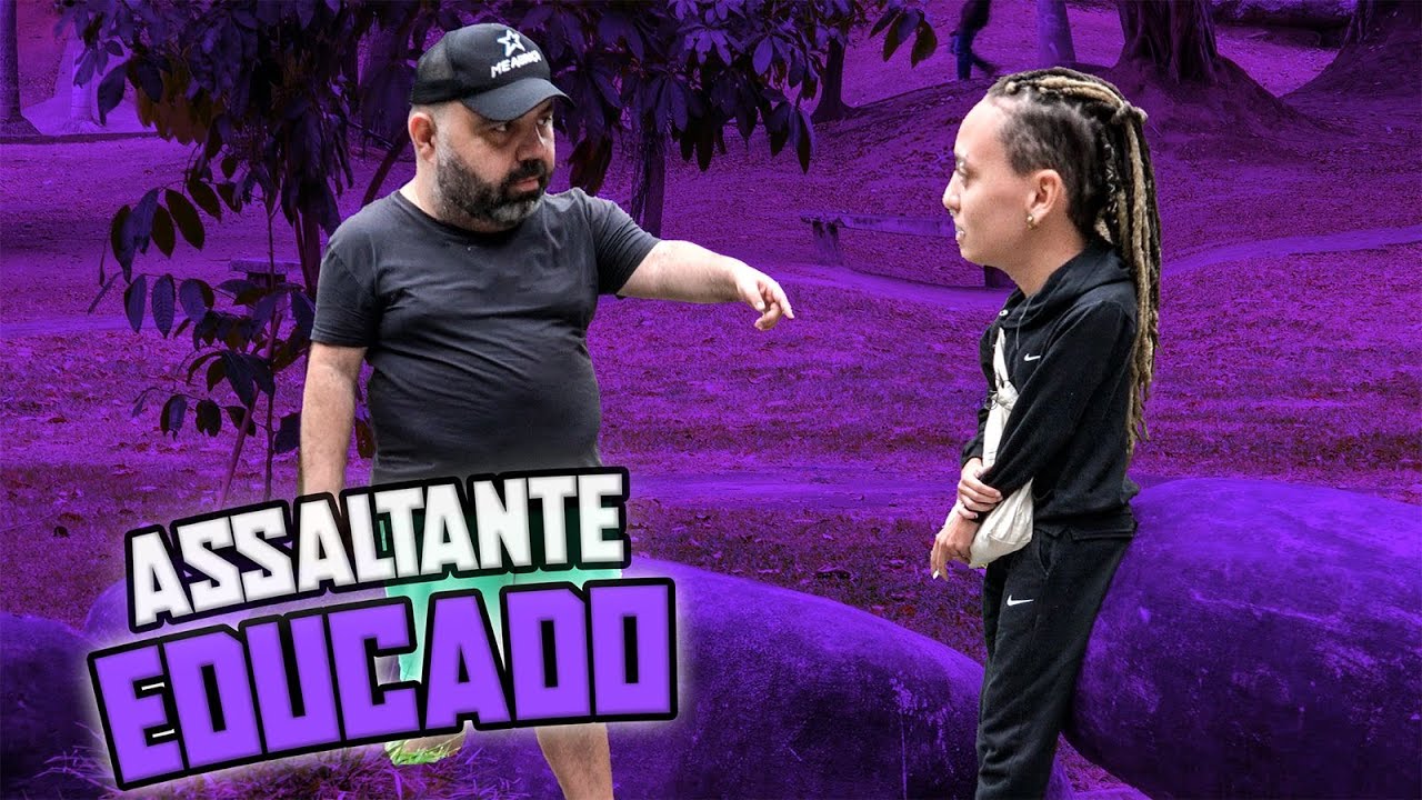 O Assaltante mais educado do mundo atuando no Rio de Janeiro!
