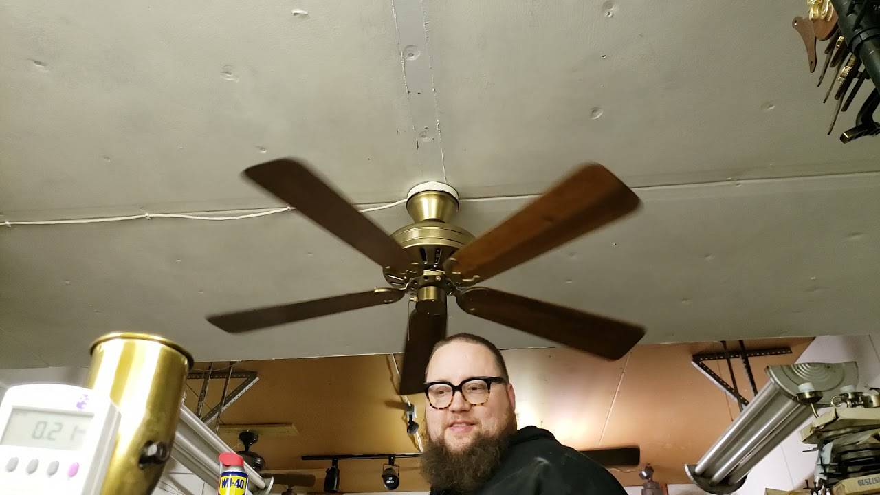 Fasco State Fair Ceiling Fan in antique brass 965 965AB 965CB