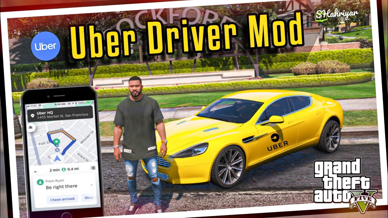 How To Install Uber Driver In GTA 5 Mods | ( Easy Tutorial Pc )