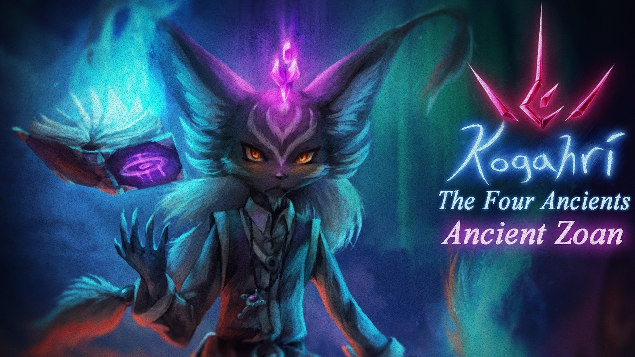 Kogahri - The Four Ancients - Ancient Zoan (Digital Painting Timelapse)
