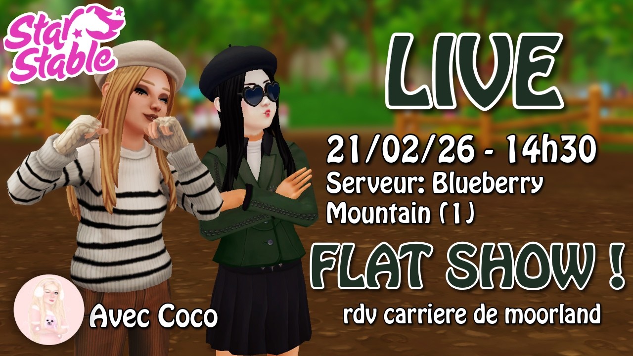 [LIVE] On Fait Des Flat Show Ensemble ! avec @CocoAimeLePoulait