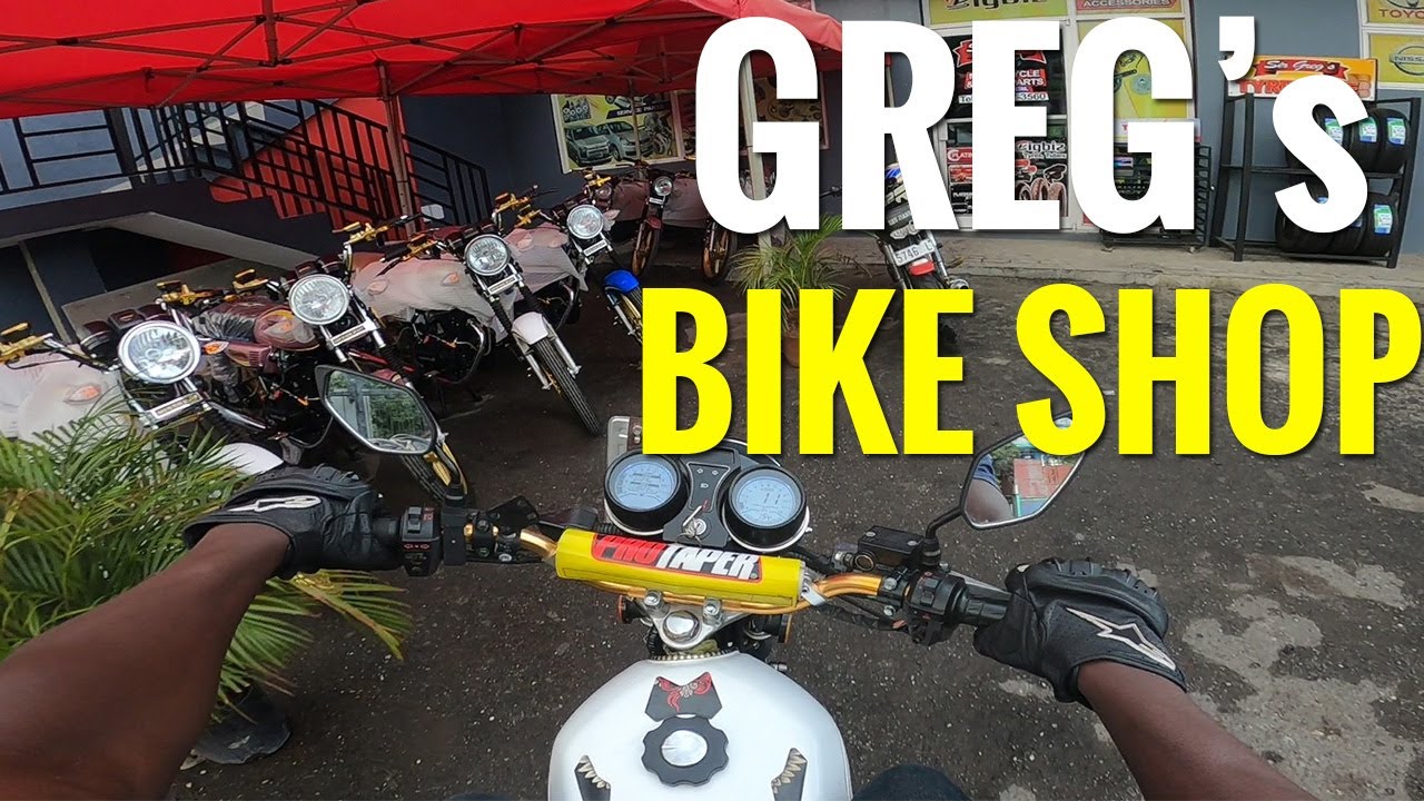 Riding To Sir Greg's Bike Shop Downtown Kingston | Jamaican Bike Life 🇯🇲