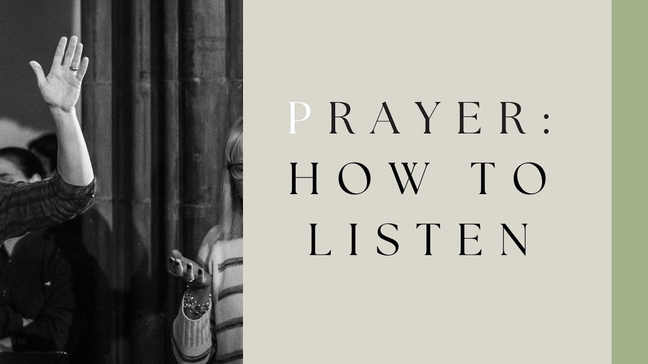 Prayer: How to Listen | Psalm 46 | Eilidh Proudfoot